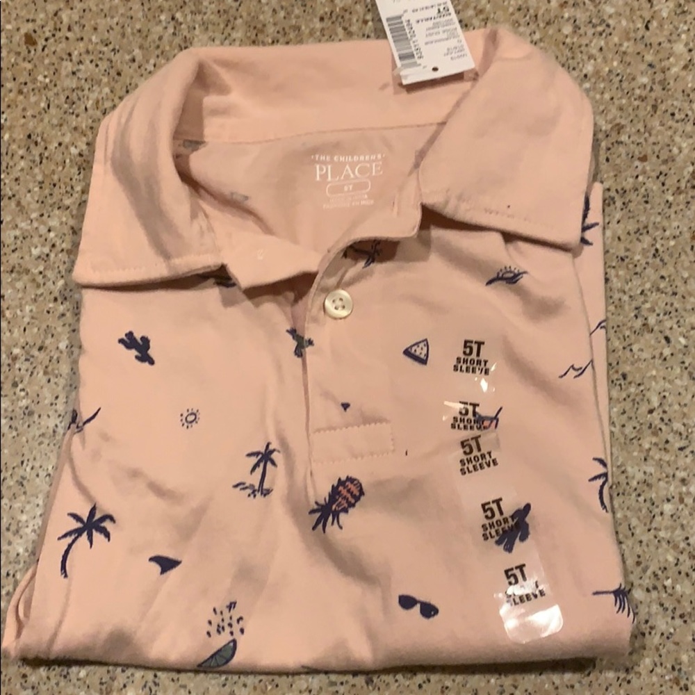 Boys short sleeve shirt